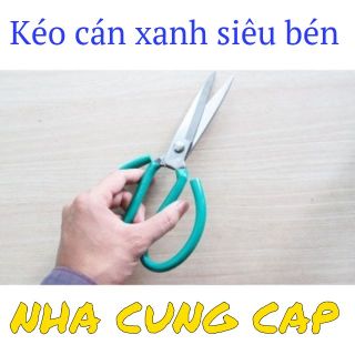 Kéo cán xanh siêu bén