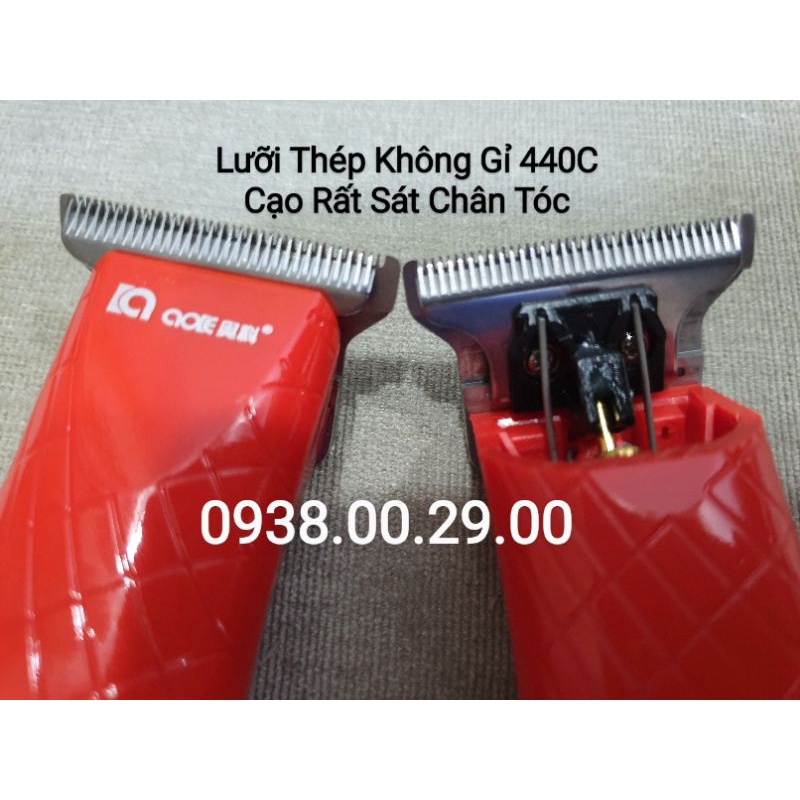 Tông Đơ Cạo Viền AK 6266, Tông Chấn Viền Cao Đầu Chuyên Nghiệp.(Ảnh thật)