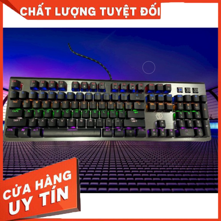 [HDMusictechnology] Bàn phím cơ chuyên game K880 - Tặng 2 nút switch