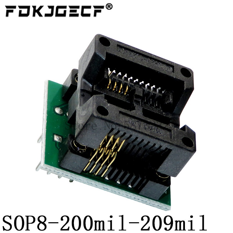 Bộ Điều Hợp SOP16 Sang DIP8 Rộng 150mil 200mil 208mil 300mil SOP8 Cho EZP2010 EZP2013 CH341A IC