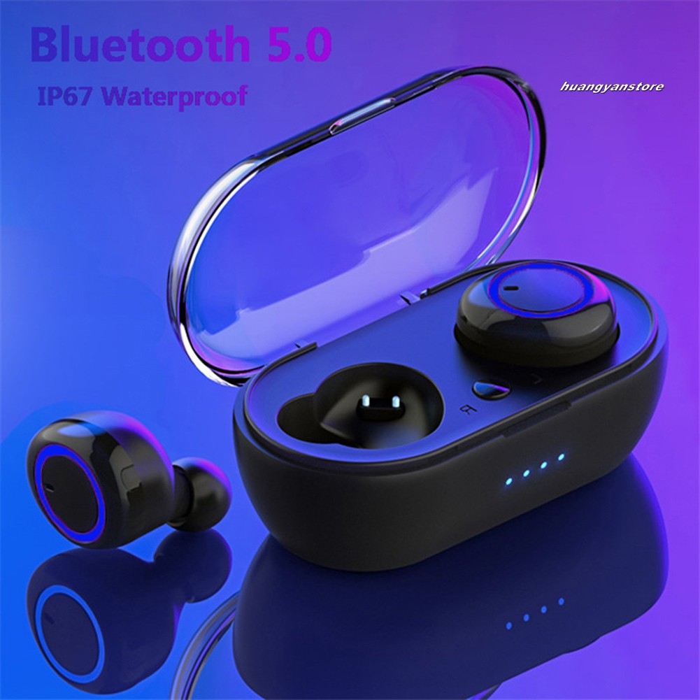 Bộ Tai Nghe Bluetooth 5.0 Tws Không Dây Âm Thanh Hifi Có Hộp Sạc