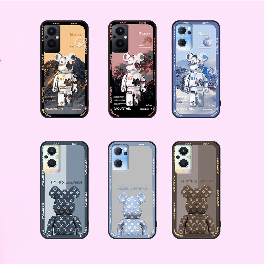 Ốp Oppo Reno 7 4G - Reno 7 / Reno 7Z 5G / Reno 7 in hình bearbrick, moutain nasa cá tính,ốp lưng chống sốc, bền đẹp