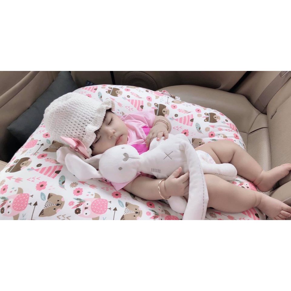 (COTTON HÀN 100%) SẢN PHẨM GỐI CHÍNH HÃNG - GỐI CHỐNG TRÀO NGƯỢC, CHỐNG TRỚ cho bé RUNAKIDS.