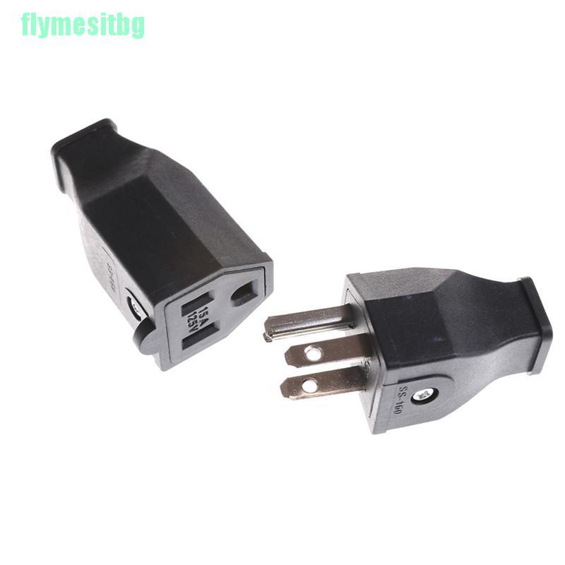 Phích nối 3 chấu AC 125V 15A đầu cắm usb chất lượng cao