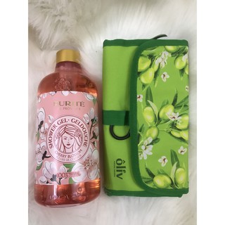 [Combo] Sữa Tắm Purité De Provence Vòi 850ml +Tặng Túi Cầm Tay Đa Năng