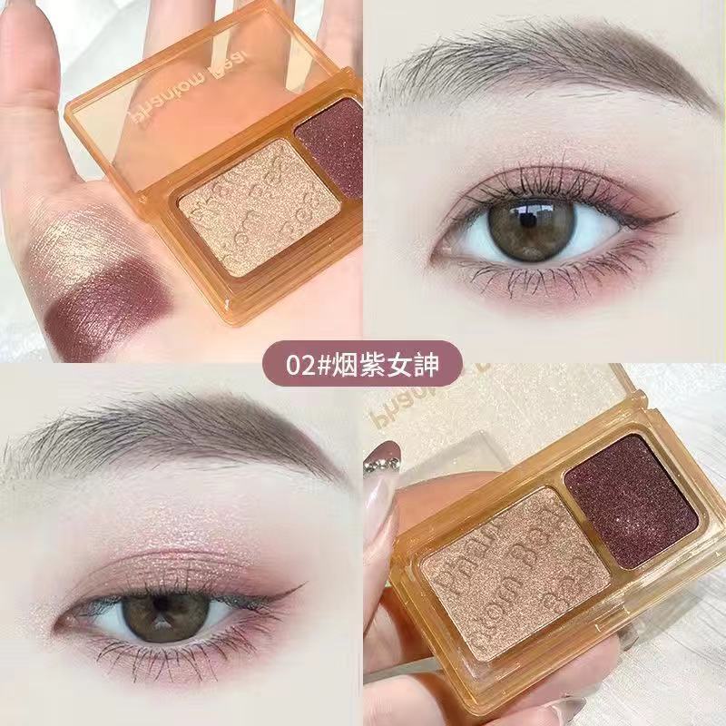 [Hàng mới về] Bảng phấn mắt lì hai màu hiệu ứng bền màu dành cho người mới bắt đầu | BigBuy360 - bigbuy360.vn