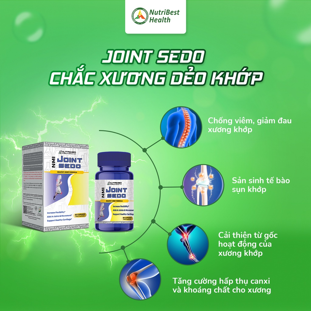 Thực phẩm hỗ trợ xương khớp NMI Joint Sedo