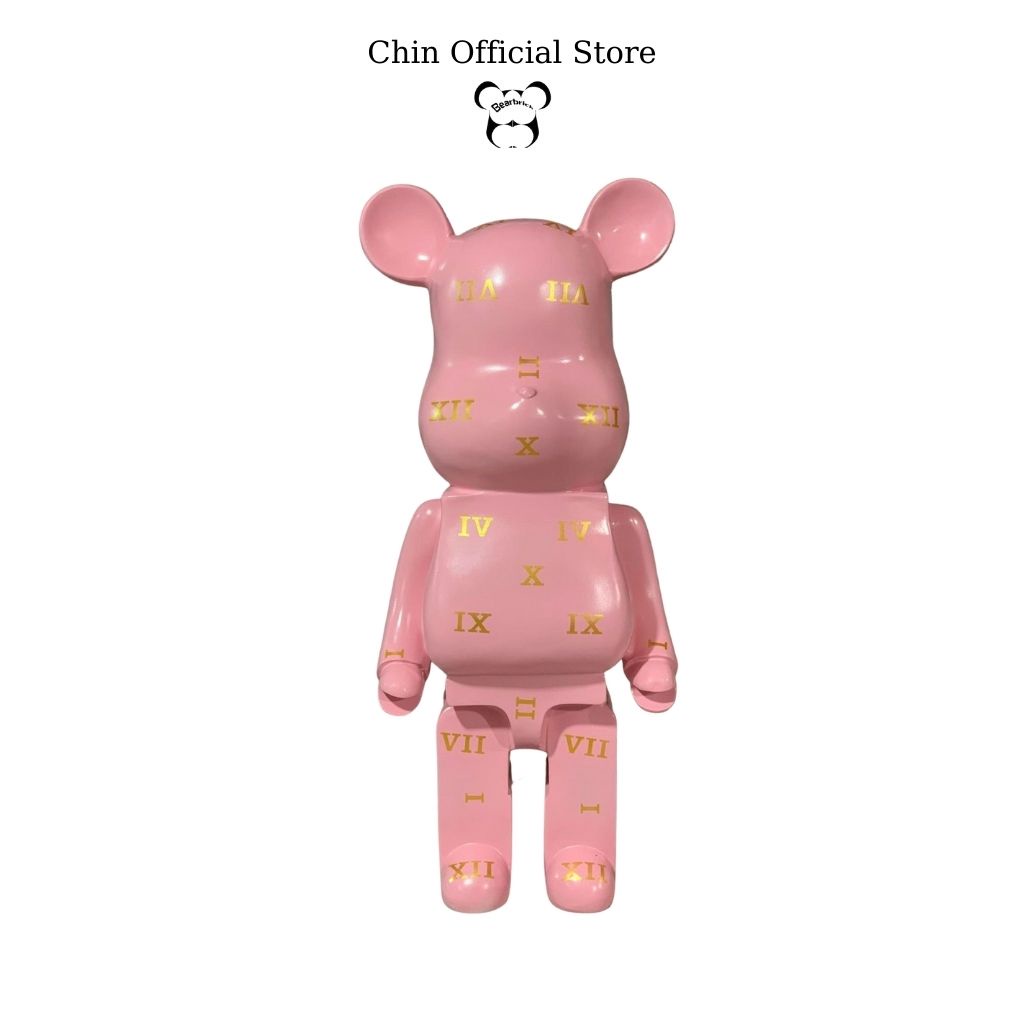 Bearbrick sz 1000%, Gấu bearbrick cỡ lớn 80cm LV la mã 5 màu - Chin Official Store