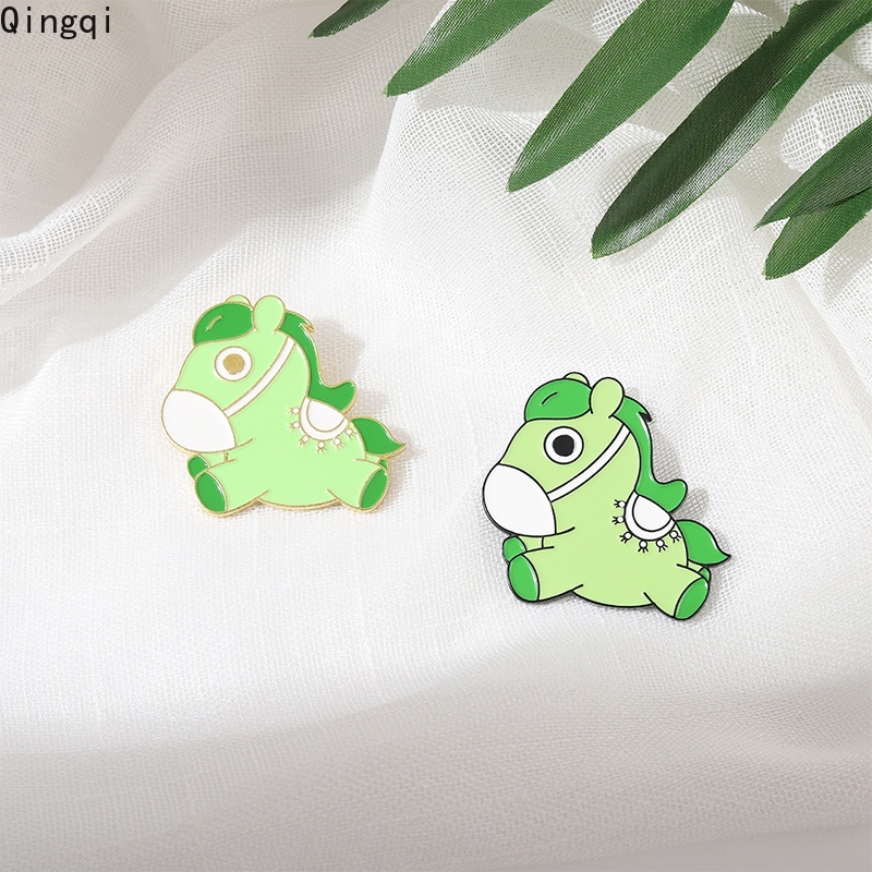 Huy hiệu cài áo Miss Zoe hình động vật hoạt hình đáng yêu