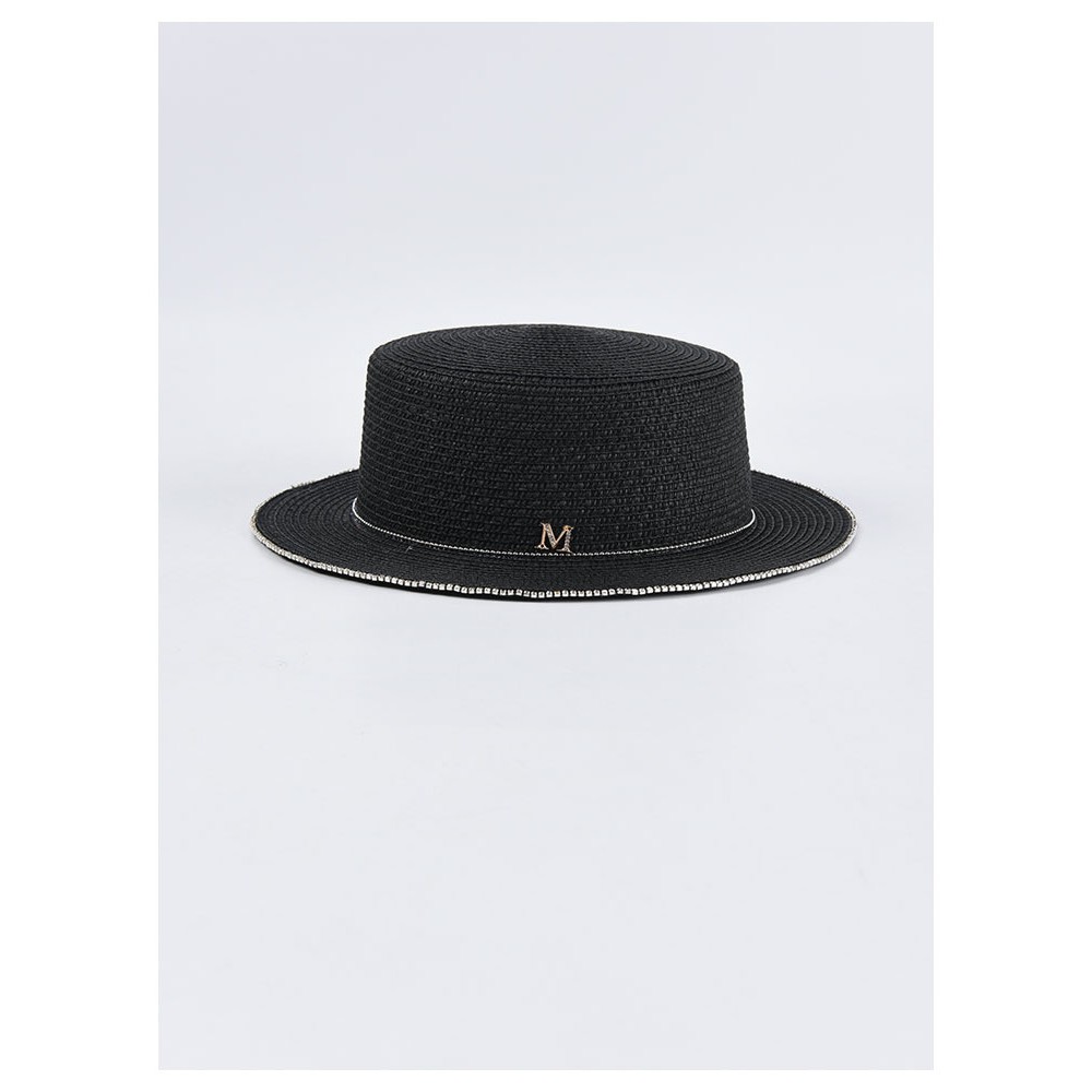 Mũ cói đính hạt kiểu dáng thời trang 2021