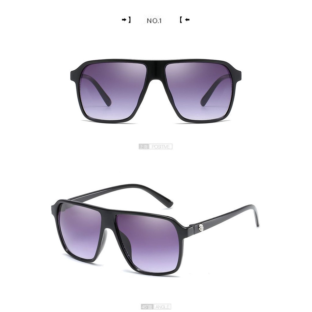 Kính Râm SAMJUNE Trang Trí Hình Đầu Lâu Gọng Vuông Kiểu Steampunk Cổ Điển Cho Nam