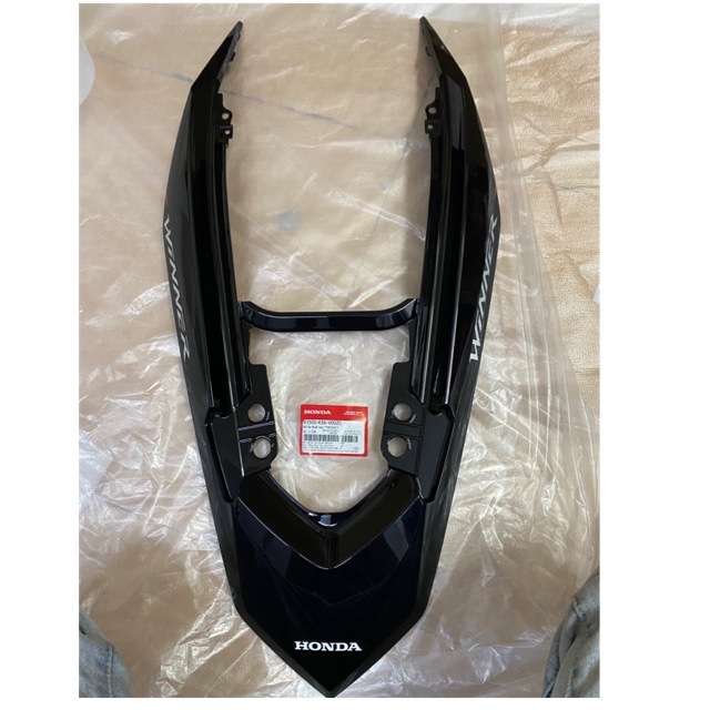 CHỮ A , ỐP SƯỜN SAU WINNER 150 V1 MÀU ĐEN BÓNG, CHÍNH HÃNG HONDA