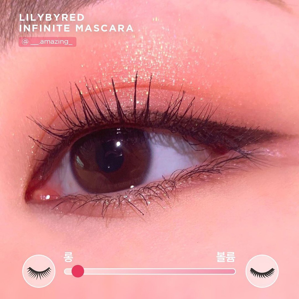 Mascara Lilybyred Am9 To Pm9 Infinite cho lông mi dày và cong