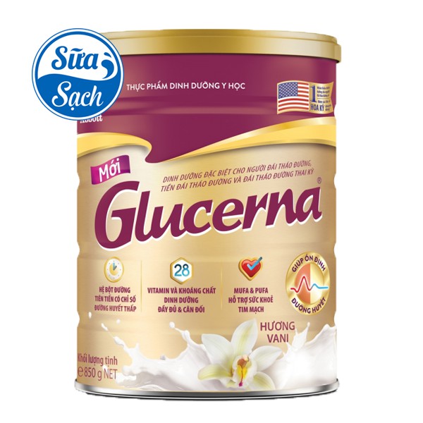 Sữa bột cho người bị tiểu đường Glucerna 850g/400g