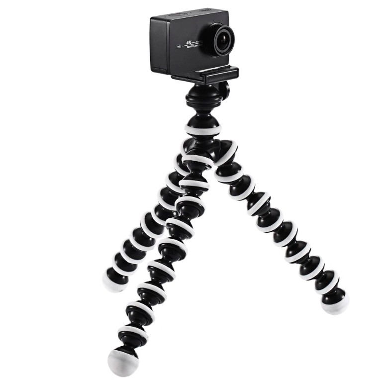 Giá đỡ tripod 3 chân bạch tuộc kích cỡ 260x50x50 dùng cho điện thoại và các camera hành trình + tặng khung điện thoại