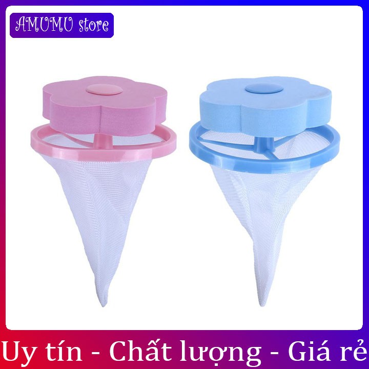 Túi lọc rác máy giặt hình hoa