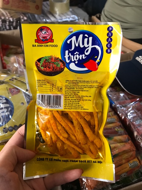 Snack Mỳ Trộn Chua Cay Vị Trẻ Em SIÊU HOT