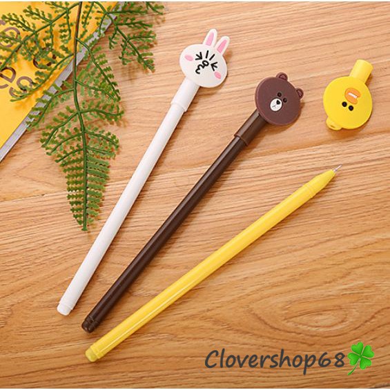 Bút Line Gấu - Thỏ - Vịt    Clovershop68