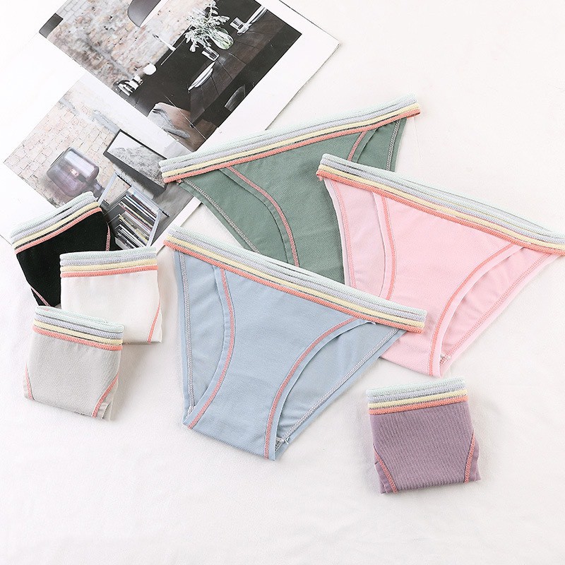 [Mã SKAMCLU7 giảm 10% tối đa 50K đơn 0Đ] Quần lót cao cấp cotton sắc màu Panty | BigBuy360 - bigbuy360.vn
