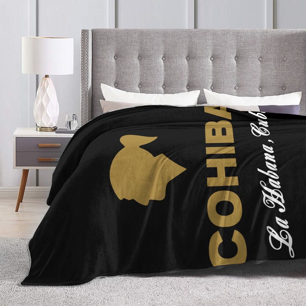 Blanket for Home Cohiba La Habana Cuba Sofas, Bedrooms, Livingroom