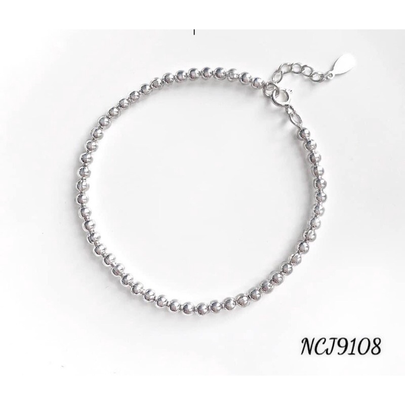 lắc tay bi, lắc tay nữ bạc chuẩn