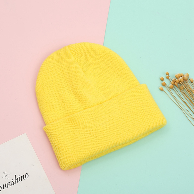 Mũ Beanie Giữ Ấm Mùa Đông Thời Trang Cho Bé Trai Và Gái