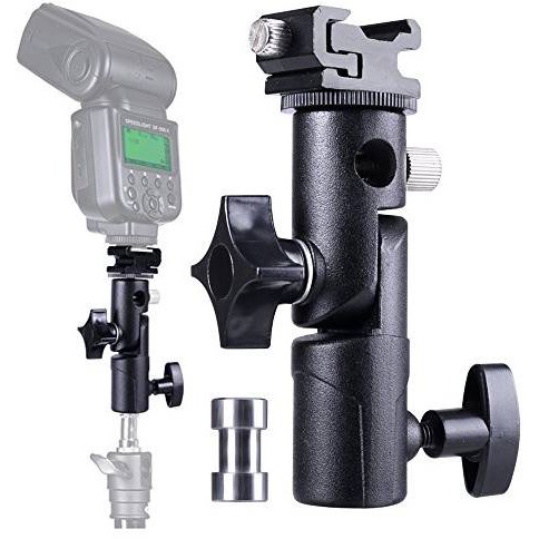 Mount gắn Flash vào chân máy ảnh, chân đèn - Flash Stand E Stand