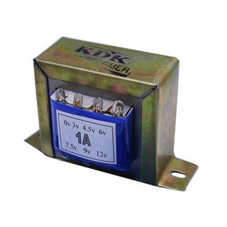 Biến Áp 1A-0V-3V-4,5V-6V-7,5V-9V-12V