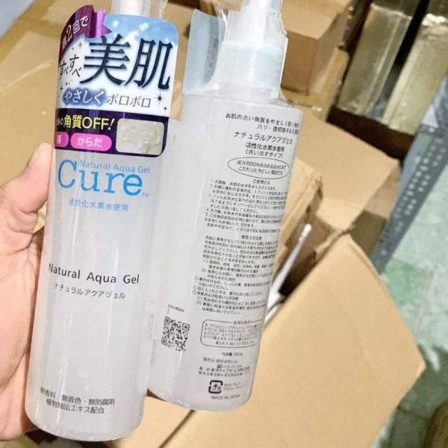 ⛔Tẩy Tế Bào Chết Cure Natural Aqua Gel