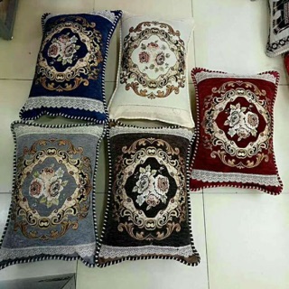 Vỏ gối sofa, gối trang trí, gối tựa lưng chữ nhật 50x70cm (Hết đỏ và xanh lam)