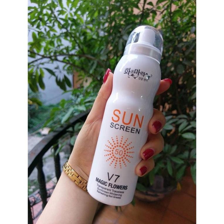 Xịt chống nắng Hàn Quốc Sun Screen V7 SPF50+