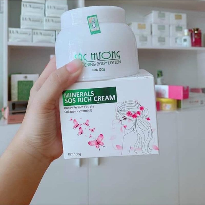 Kem trắng da săc hương 130g