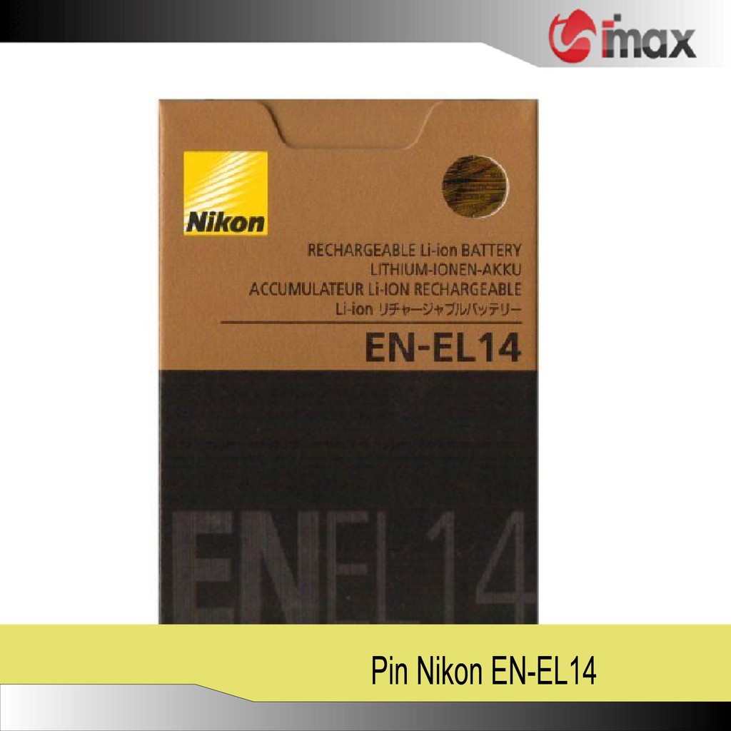 Pin máy ảnh Nikon EN-EL14 - Hàng nhập khẩu