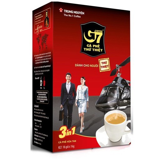 Cà phê hòa tan Trung Nguyên - G7 bịch hộp