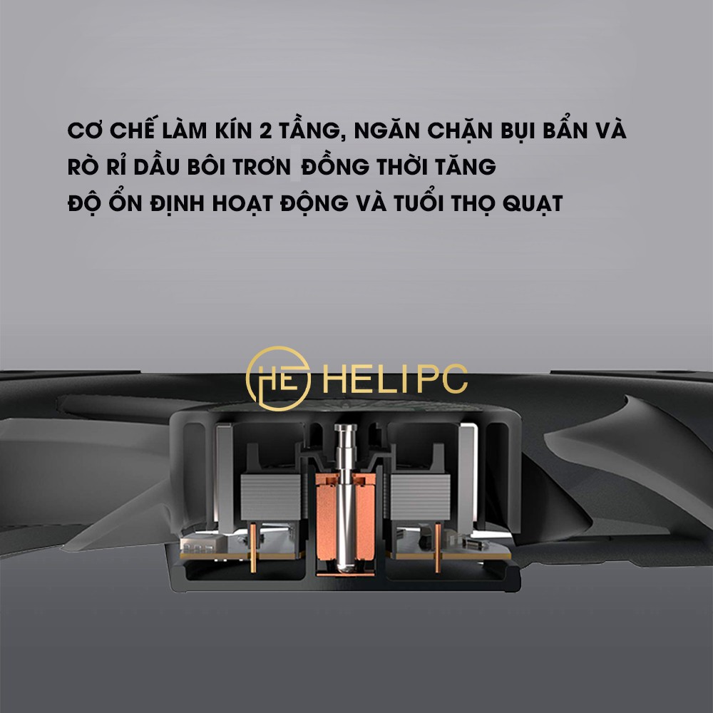 Quạt tản nhiệt case máy tính Cooler Master SickleFlow 120 - Quạt SickleFlow 12cm SF120