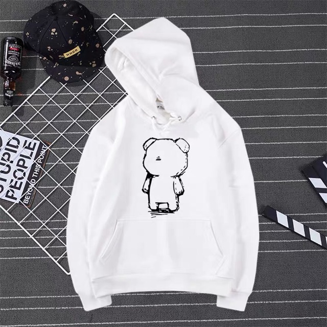 Áo hoodie nữ WIND unisex form rộng nỉ WIND HD24 thời trang nam nữ oversize ulzzang | BigBuy360 - bigbuy360.vn