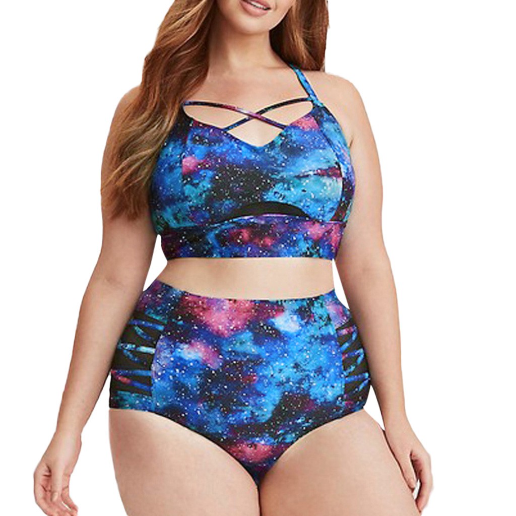 Đồ bơi nâng ngực nữ 2 mảnh Bikini in họa tiết | BigBuy360 - bigbuy360.vn