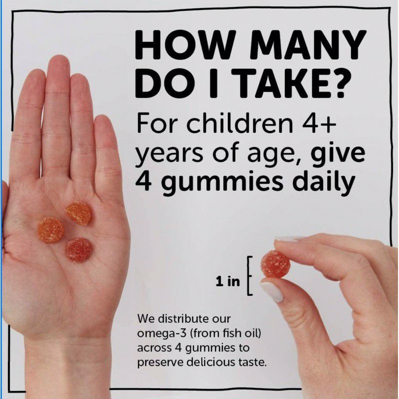 [Date 2024] Kẹo dẻo tăng đề kháng, trí não, thị lực, tim mạch, chiều cao, tiêu hoá cho trẻ Smarty Pants Vitamin 180v