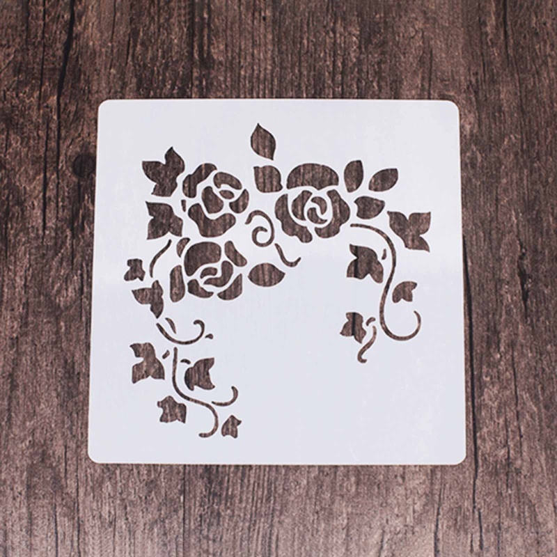 Bộ 7 Khuôn Tô Họa Tiết Mandala Trang Trí Giáng Sinh