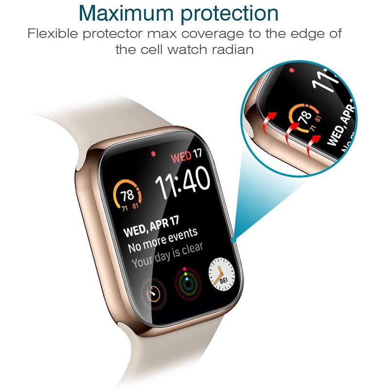 Kính Cường Lực Bảo Vệ Màn Hình Iwatch 6 / Hd 40mm 44mm