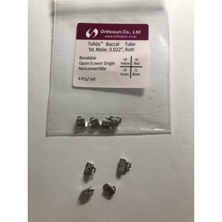 Mắc cài răng 6 hai ống Hàn Quốc