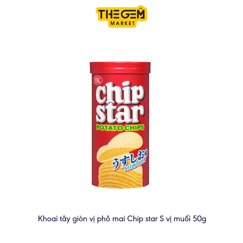 Khoai tây giòn vị phô mai Chip star S cheddar cheese taste 50g