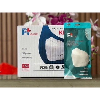 Khẩu trang 3d kf94 hàn quốc chống bụi mịn và kháng khuẩn - thùng 150 cái