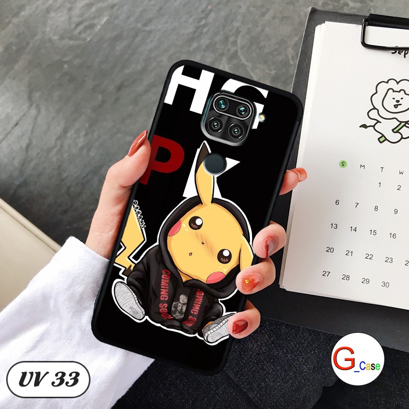 Ốp lưng nhám viền dẻo Xiaomi Mi Note 9/ Xiaomi Redmi 10X in hình