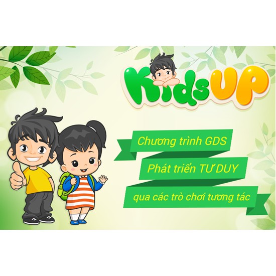 Toàn quốc [E-voucher] - KIDS UP MONTESSORI GIÁO DỤC SỚM  gói 1 năm tặng 3 tháng mã học giảm 50%