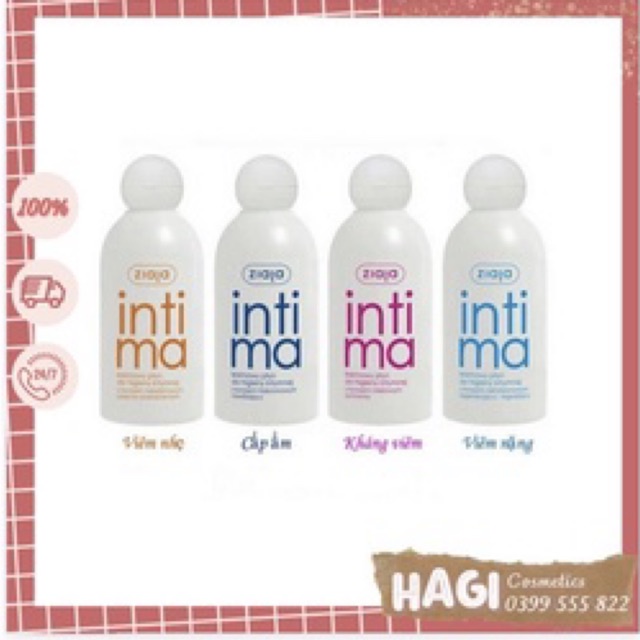 Dung dịch vệ sinh phụ nữ Ziaja Intima 200ml