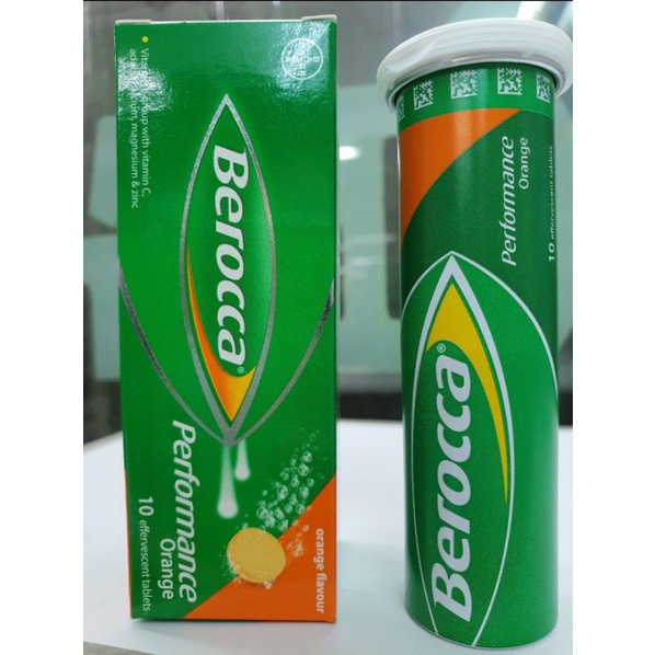 Viên uống bổ sung vitamin và khoáng chất Berocca (tuýp 10 viên sủi) - Đông Anh Pharmart