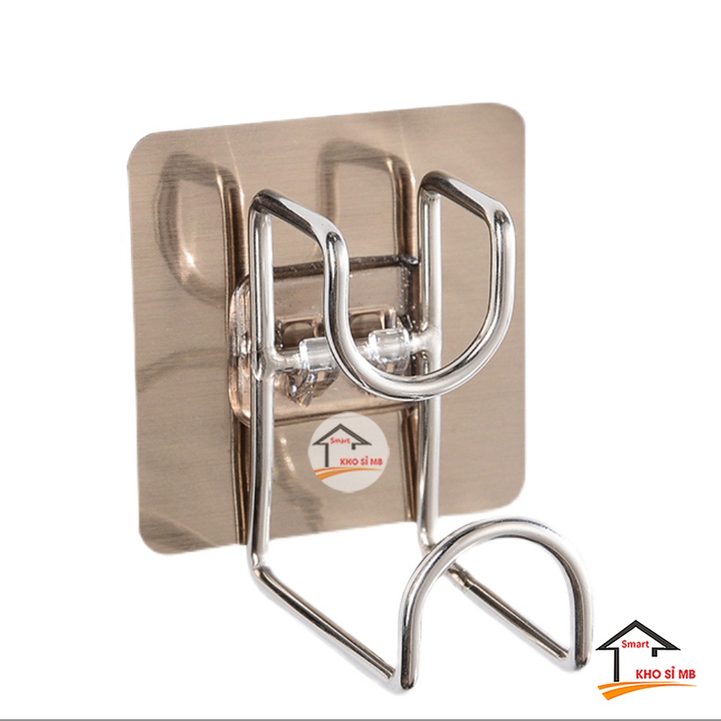 Móc treo chậu dán tường siêu dính, móc dính tường treo đồ đa năng kho sỉ mb