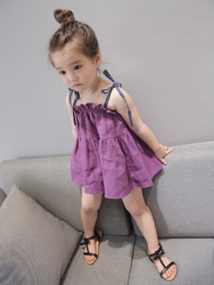 Váy 2 dây cực mát cho bé gái