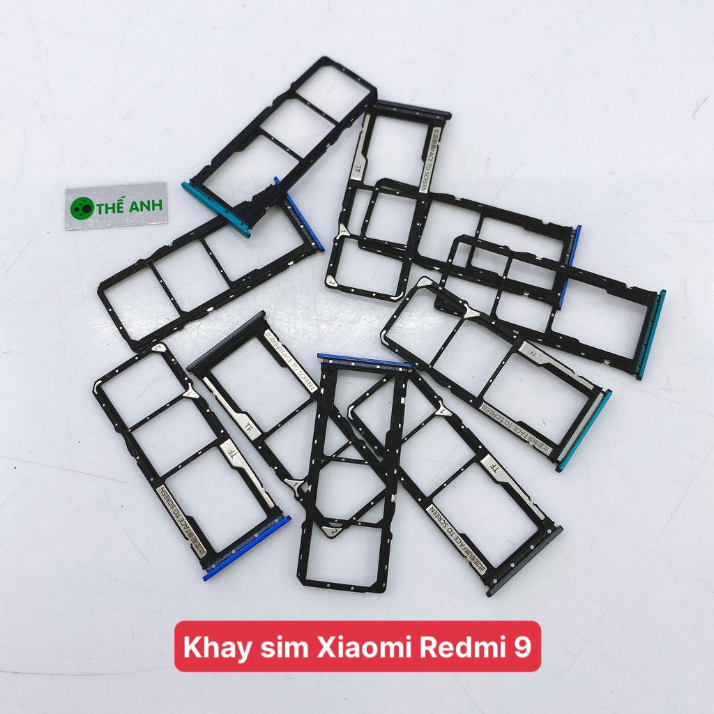 Khay sim, khay đựng sim Xiaomi Redmi 9 Global M2004J19G, hàng chất lượng bao đổi trả